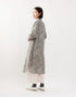 Linen paisley shirtdress